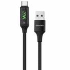 awei CL-123T 1m USB to USB-C / Type-C Digital Display Data Fast Charging Cable - 1