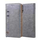 For Huawei P20 CMai2 Kaka Series Litchi Texture Horizontal Flip Leather Case with Holder & Card Slots(Grey) - 1