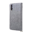 For Huawei P20 CMai2 Kaka Series Litchi Texture Horizontal Flip Leather Case with Holder & Card Slots(Grey) - 3