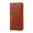 For Huawei P20 Lite CMai2 Kaka Series Litchi Texture Horizontal Flip Leather Case with Holder & Card Slots(Brown) - 2