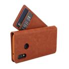 For Huawei P20 Lite CMai2 Kaka Series Litchi Texture Horizontal Flip Leather Case with Holder & Card Slots(Brown) - 6
