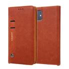 For iPhone 11 CMai2 Kaka Series Litchi Texture Horizontal Flip Leather Case with Holder & Card Slots(Brown) - 1