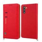 For Galaxy Note10 CMai2 Kaka Series Litchi Texture Horizontal Flip Leather Case with Holder & Card Slots(Red) - 1