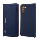 For Galaxy Note10 CMai2 Kaka Series Litchi Texture Horizontal Flip Leather Case with Holder & Card Slots(Blue) - 1