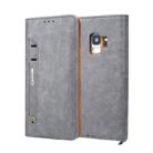 For Galaxy S9 CMai2 Kaka Series Litchi Texture Horizontal Flip Leather Case with Holder & Card Slots(Grey) - 1