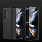 For Samsung Galaxy Z Fold4 GKK Magnetic Hinged Folding Full Phone Case(Black) - 1