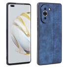 For Huawei nova 10 Pro AZNS 3D Embossed Skin Feel Phone Case(Sapphire Blue) - 1