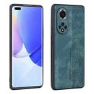 For Honor 50 Pro / Huawei nova 9 Pro AZNS 3D Embossed Skin Feel Phone Case(Dark Green) - 1