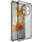 For Huawei Mate 50 Pro imak Shockproof Airbag TPU Phone Case(Transparent Black) - 1