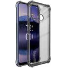 For Nokia G11 Plus 4G imak Shockproof Airbag TPU Phone Case(Transparent Black) - 1