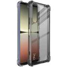 For Sony Xperia 5 IV imak Shockproof Airbag TPU Phone Case(Transparent Black) - 1