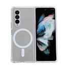 For Samsung Galaxy Z Fold3 5G Magsafe Magnetic Transparent Shockproof Phone Case - 1