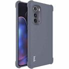 For Motorola Edge 2022 5G imak Shockproof Airbag TPU Phone Case(Matte Grey) - 1