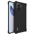 For Motorola Moto X30 Pro / Edge 30 Ultra imak Shockproof Airbag TPU Phone Case(Matte Black) - 1