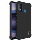 For Nokia G11 Plus 4G imak Shockproof Airbag TPU Phone Case(Matte Black) - 1