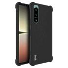 For Sony Xperia 5 IV imak Shockproof Airbag TPU Phone Case(Matte Black) - 1