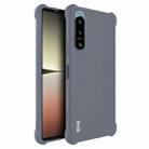For Sony Xperia 5 IV imak Shockproof Airbag TPU Phone Case(Matte Grey) - 1