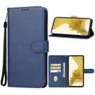 For Samsung Galaxy S23 5G Leather Phone Case(Blue) - 1