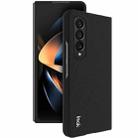 For Samsung Galaxy Z Fold4 imak HC-9 Series Frosted Hard Phone Case(Black) - 1