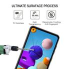 25 PCS 9H Surface Hardness 2.5D Full Glue Full Screen Tempered Glass Film For Galaxy A21 - 6