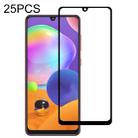 25 PCS 9H Surface Hardness 2.5D Full Glue Full Screen Tempered Glass Film For Galaxy A31 - 1