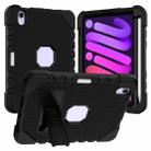 For iPad mini 6 2021 Silicone + PC Shockproof Protective Tablet Case(Black) - 1