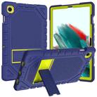 For Samsung Galaxy Tab A8 10.5 2021 Silicone + PC Shockproof Protective Tablet Case(Blue Yellow) - 1