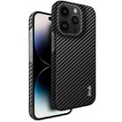 For iPhone 14 Pro Max IMAK Ruiyi Series Carbon Fiber PU + PC Phone Case - 1