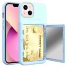 For iPhone 13 Shockproof PC + TPU Protective Case(Light Blue) - 1