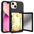 For iPhone 13 Shockproof PC + TPU Protective Case(Black) - 1