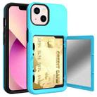 For iPhone 13 Shockproof PC + TPU Protective Case(Sky Blue) - 1