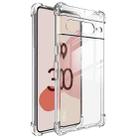 For Google Pixel 7 Pro imak Shockproof Airbag TPU Phone Case(Transparent) - 1