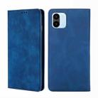 For Xiaomi Redmi A1 Skin Feel Magnetic Leather Phone Case(Blue) - 1