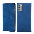 For Nokia G400 Skin Feel Magnetic Leather Phone Case(Blue) - 1