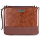 For iPad Pro 11 2022 / 2021 / 2020 / 2018 Leather Tablet Case Bag(Brown) - 1