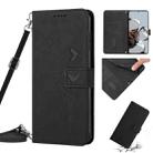 For Xiaomi Redmi Note 11T Pro 5G/Note 11T Pro+ 5G Skin Feel Heart Pattern Leather Phone Case with Lanyard(Black) - 1