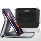 For iPad Pro 11 2022 / 2021 / 2020 / 2018 360 Degree Rotation Leather Tablet Case Bag(Black) - 1