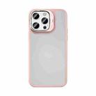 For iPhone 14 Pro Max Mutural Color Holder Phone Case(Pink) - 1