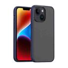 For iPhone 14 Plus Mutural Moying Series TPU Phone Case(Dark Blue) - 1