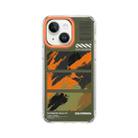 For iPhone 14 Mutural Camouflage Series Phone Case(Green) - 1