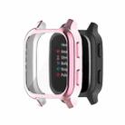 For Garmin Venu Sq 2 Full Coverage TPU Electroplating Watch Case(Pink) - 1