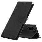 GOOSPERY FANCY DIARY For Galaxy S20+ Horizontal Flip PU Leather Case, with Holder & Card Slots & Wallet(Black) - 1