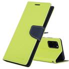 GOOSPERY FANCY DIARY For Galaxy S20+ Horizontal Flip PU Leather Case, with Holder & Card Slots & Wallet(Green) - 1