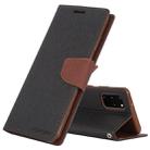 GOOSPERY FANCY DIARY For Galaxy S20+ Horizontal Flip PU Leather Case, with Holder & Card Slots & Wallet(Taupe) - 1