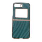 For Motorola Moto Razr 2022 Nano Electroplating Protective Phone Case(Green Grass) - 1