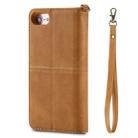 For iPhone 6 / 7 / 8 Multifunctional Detachable Magnetic Horizontal Flip Leather Case with Card Slots & Holder & Wallet & Photo Frame(Brown) - 3