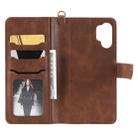 For Galaxy Note 10+ Multifunctional Detachable Magnetic Horizontal Flip Leather Case with Card Slots & Holder & Wallet & Photo Frame(Coffee) - 5