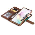 For Galaxy Note 10+ Multifunctional Detachable Magnetic Horizontal Flip Leather Case with Card Slots & Holder & Wallet & Photo Frame(Coffee) - 7