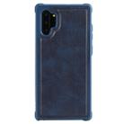 For Galaxy Note 10+ Multifunctional Detachable Magnetic Horizontal Flip Leather Case with Card Slots & Holder & Wallet & Photo Frame(Blue) - 3