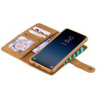 For Galaxy S9 Multifunctional Detachable Magnetic Horizontal Flip Leather Case with Card Slots & Holder & Wallet & Photo Frame(Brown) - 7